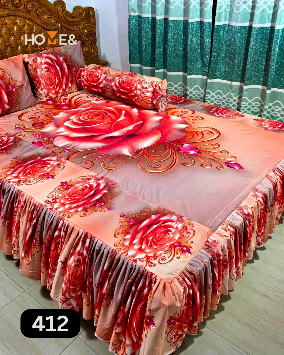 3D প্রিমিয়াম কুচি চাদর_412 - Image 2