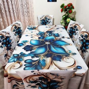 3D Printed Dining Set Tablecloth & Chair Covers
